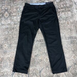 Polo Ralph Lauren Stretch Straight Fit Black Chinos 33x30